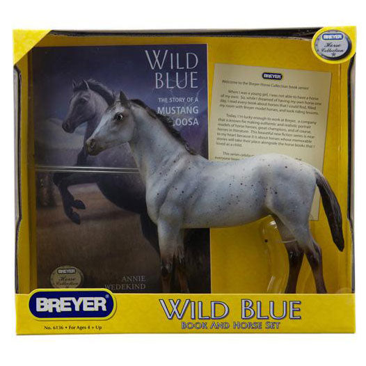 Breyer® Classics Wild Blue Book & Model Set