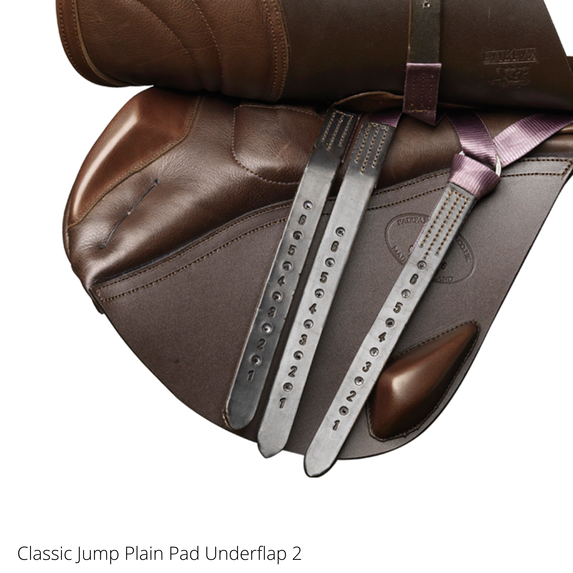 Fairfax Classic Jump Plain Flap Saddle