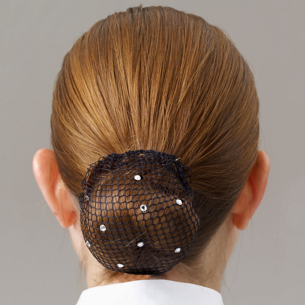 Showquest Swarovski Crystal Bun Net