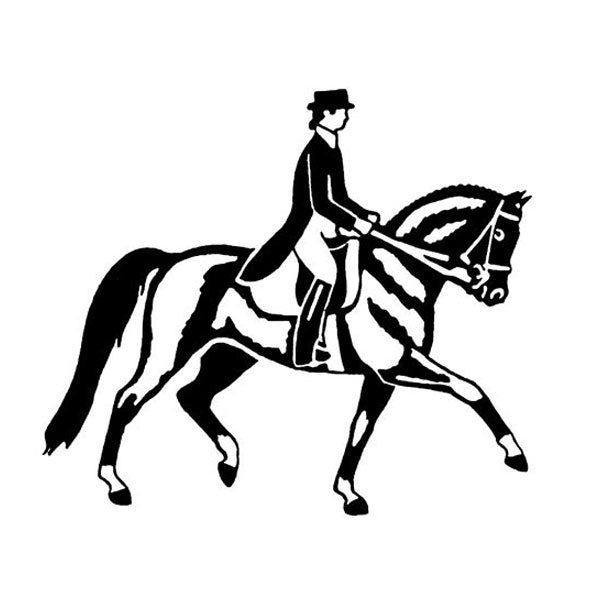 Vinyl Decal Dressage