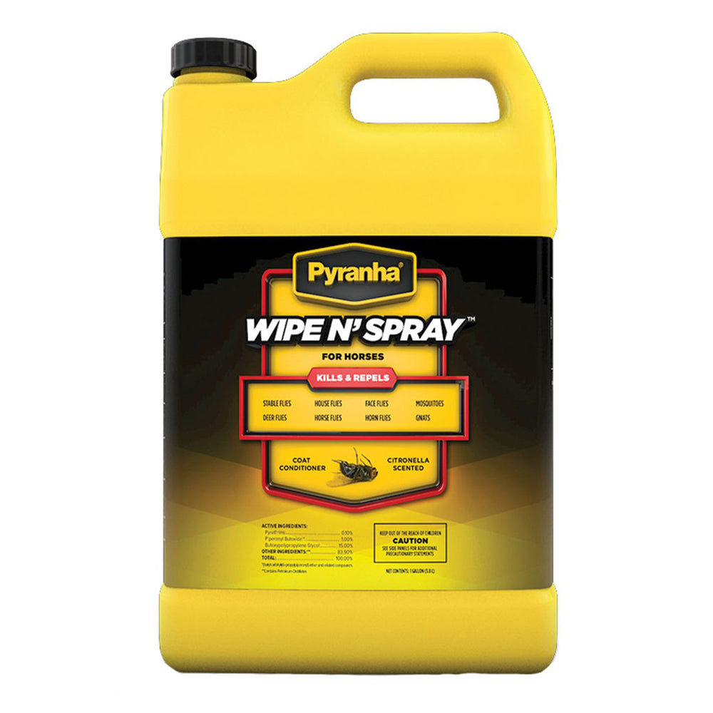 Pyranha Wipe N' Spray,  Gallon