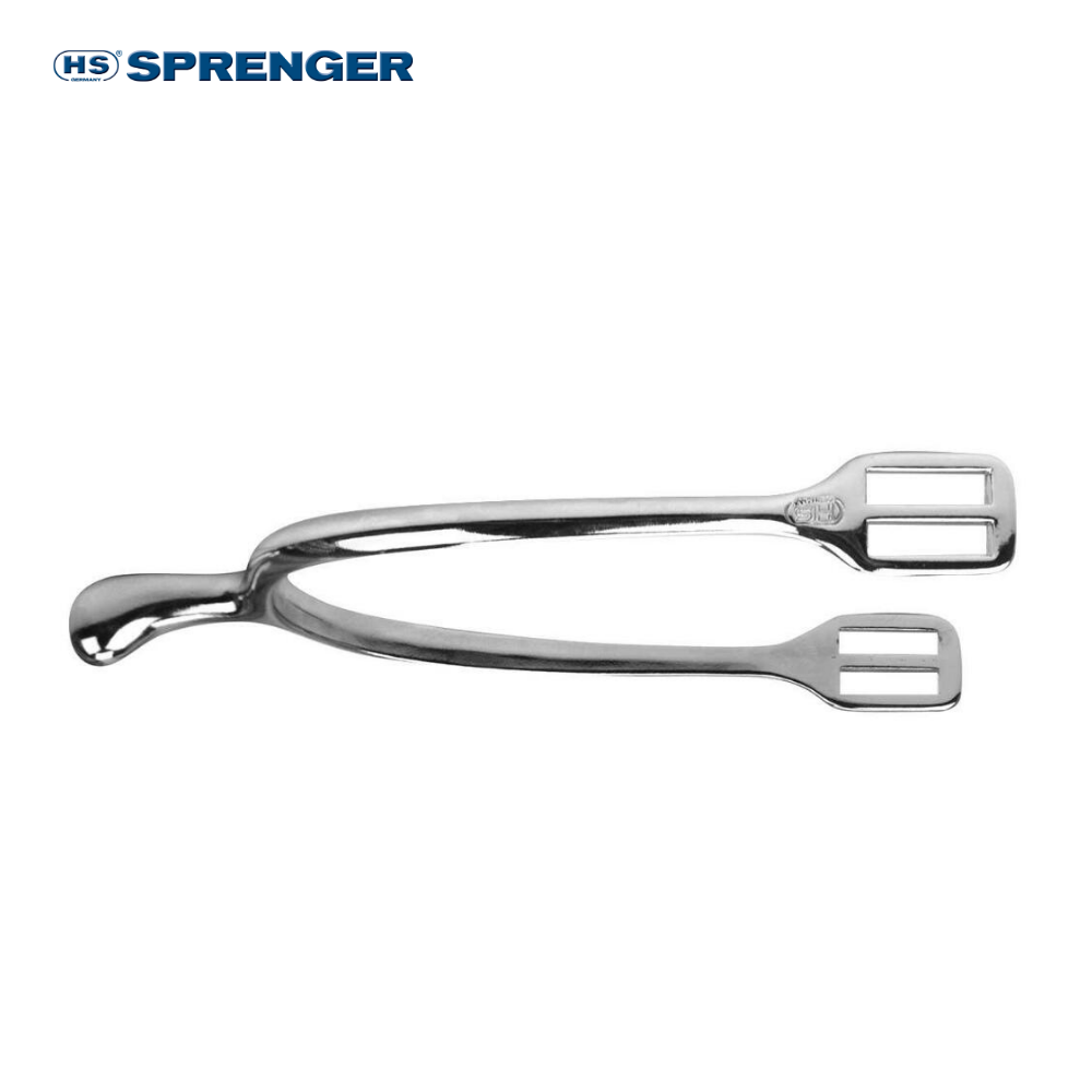 Herm Sprenger Blunt End Chrome Plate 30mm Spurs