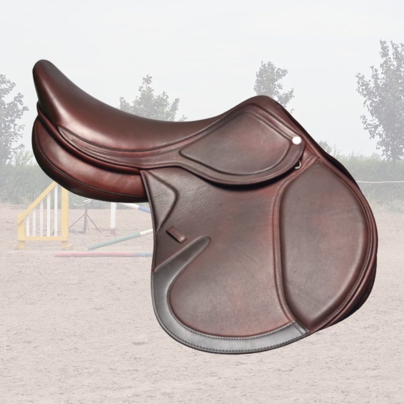 Royal Highness Merida Close Contact Double Leather Saddle