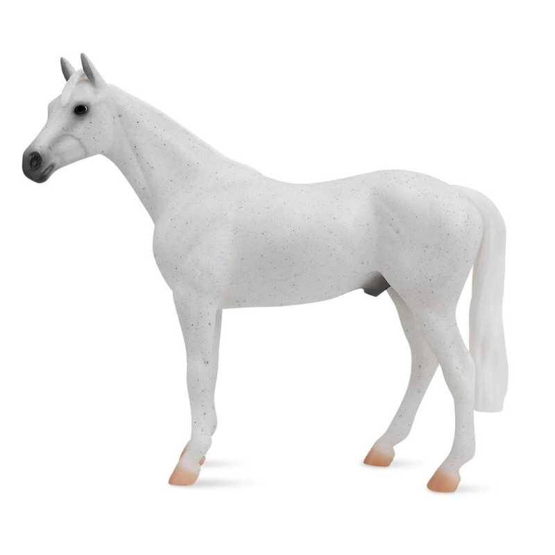 Breyer Fleabitten Grey Thoroughbred