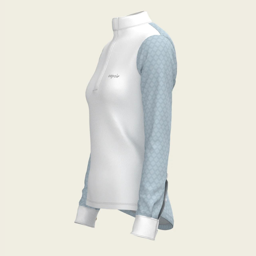 Espoir Equestrian Sky Blue Long Sleeve Show Shirt