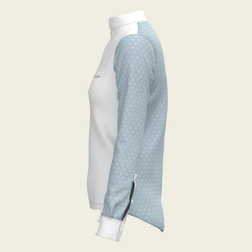 Espoir Equestrian Sky Blue Long Sleeve Show Shirt