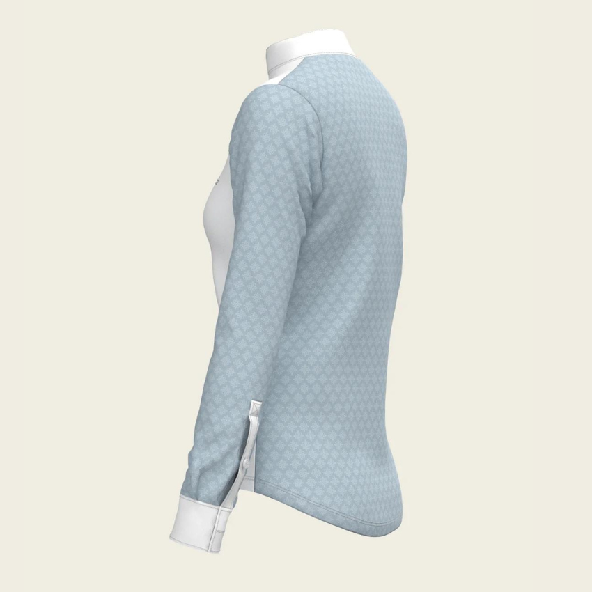 Espoir Equestrian Sky Blue Long Sleeve Show Shirt