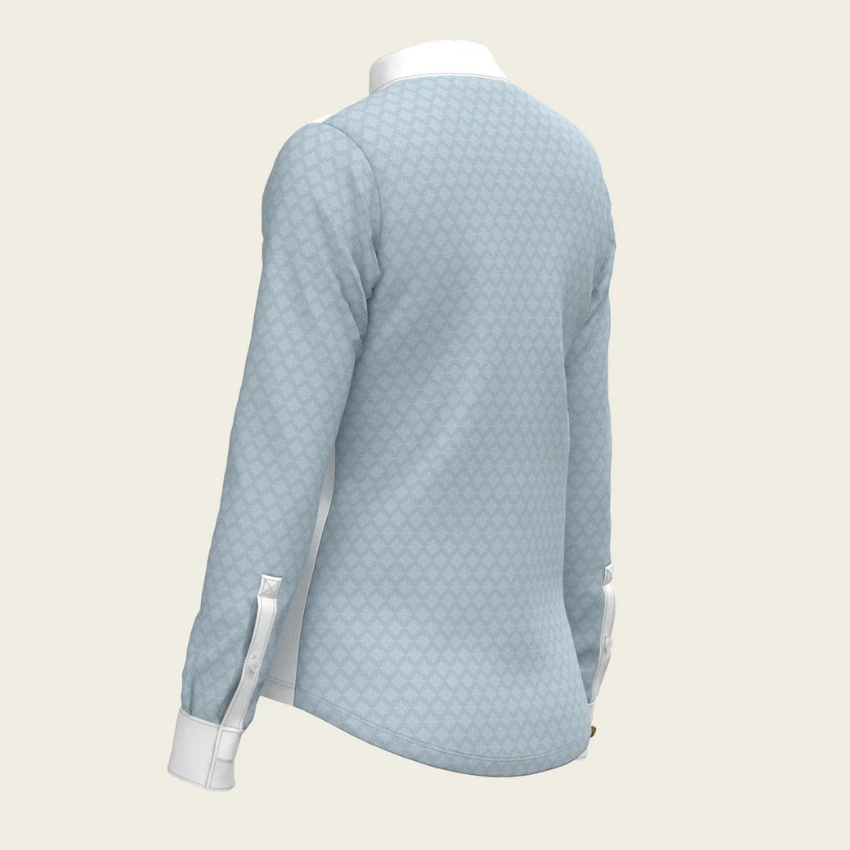 Espoir Equestrian Sky Blue Long Sleeve Show Shirt