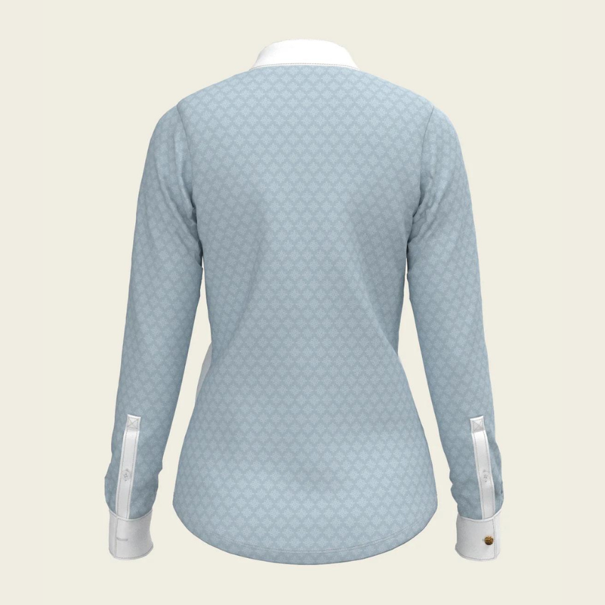 Espoir Equestrian Sky Blue Long Sleeve Show Shirt