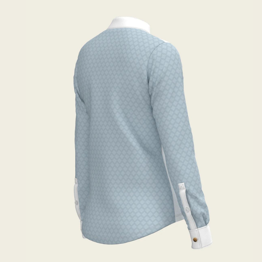 Espoir Equestrian Sky Blue Long Sleeve Show Shirt