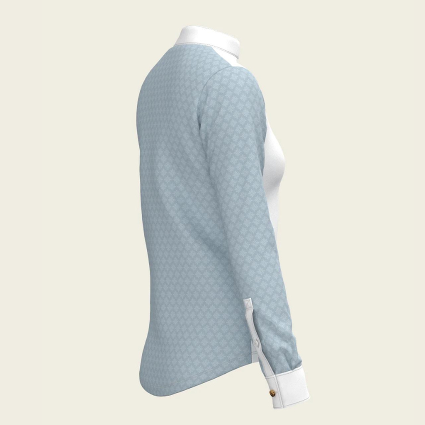 Espoir Equestrian Sky Blue Long Sleeve Show Shirt