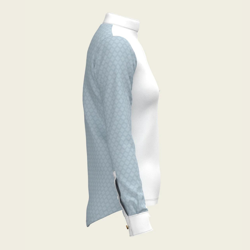 Espoir Equestrian Sky Blue Long Sleeve Show Shirt