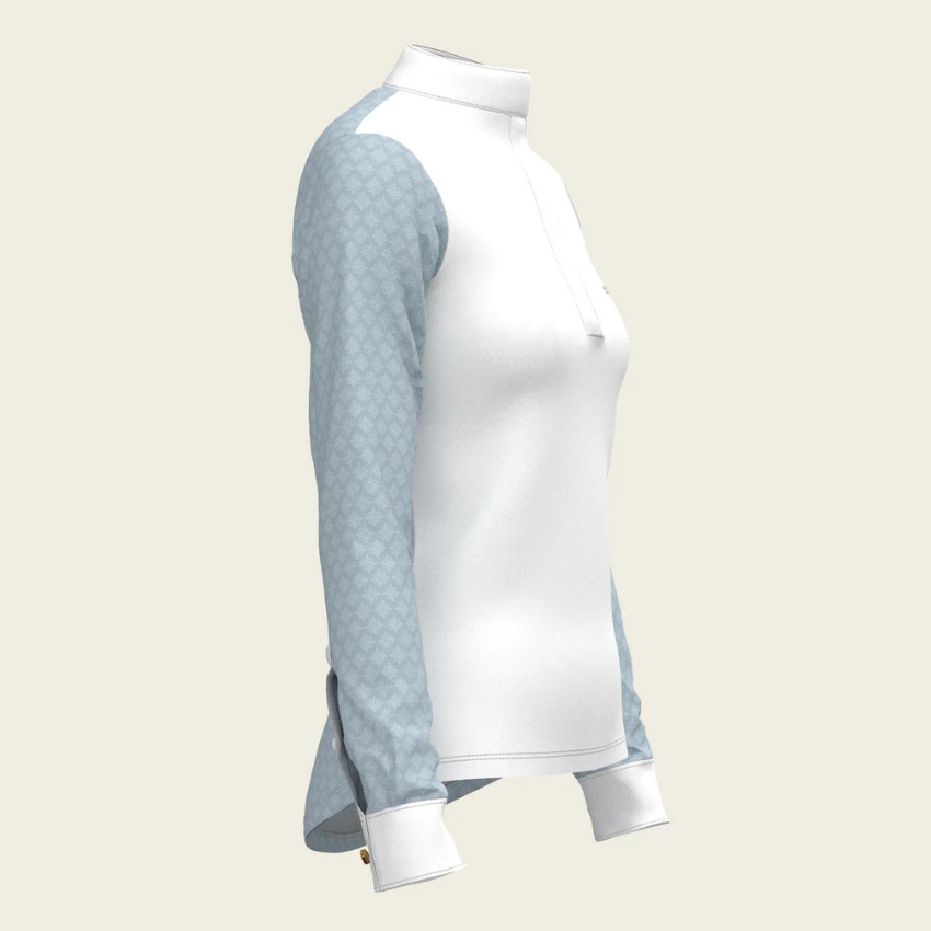 Espoir Equestrian Sky Blue Long Sleeve Show Shirt