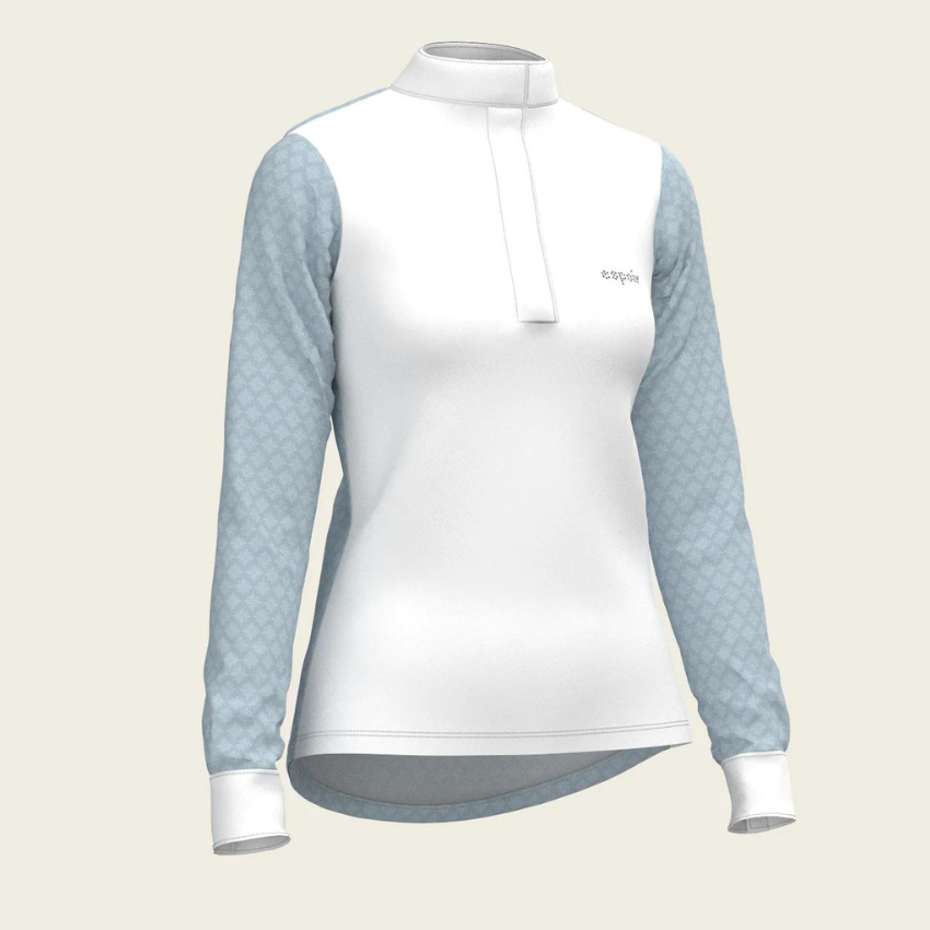 Espoir Equestrian Sky Blue Long Sleeve Show Shirt