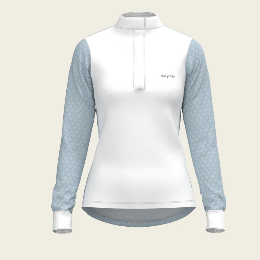 Espoir Equestrian Sky Blue Long Sleeve Show Shirt