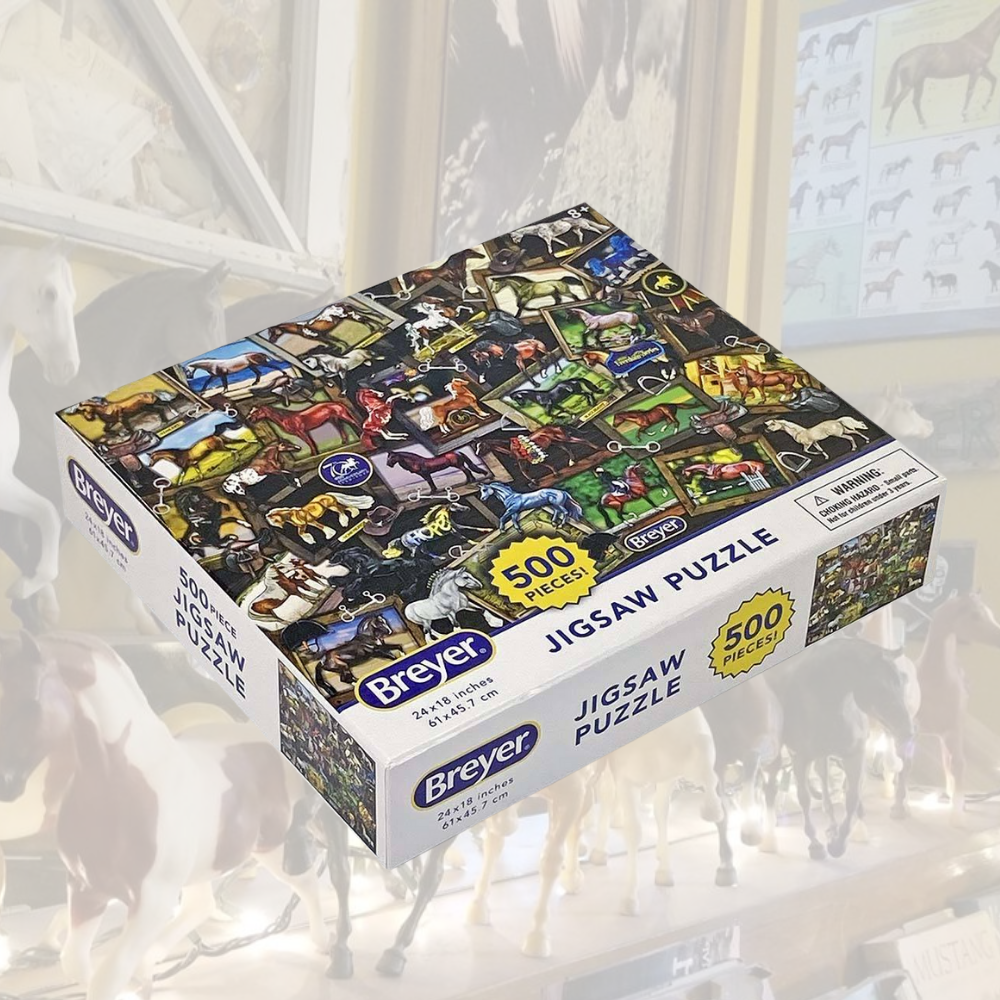 Breyer "World of Breyer" Jigsaw Puzzle,  500 Pieces