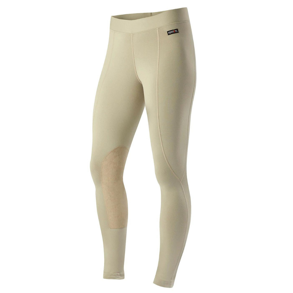 Kerrits® Flow Rise Knee Patch Performance Tight, Tan