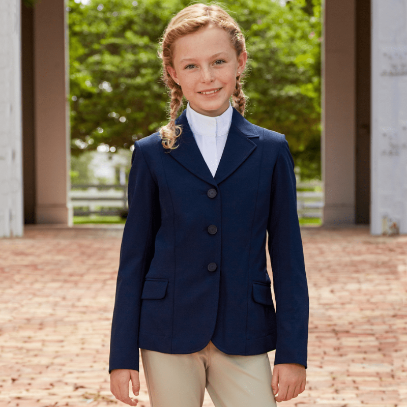 R.J. Classics Skylar Jr. 37.5 Grey Label Show Coat,  Navy