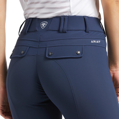 Ariat® Tri Factor EQ Knee Patch Breech, Blue Nights