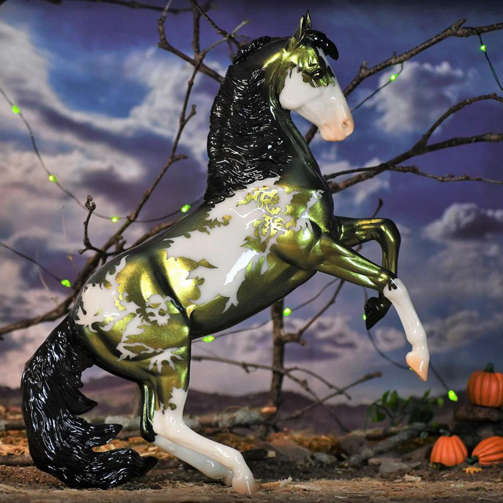 Breyer Maelstrom, 2022 Halloween Horse