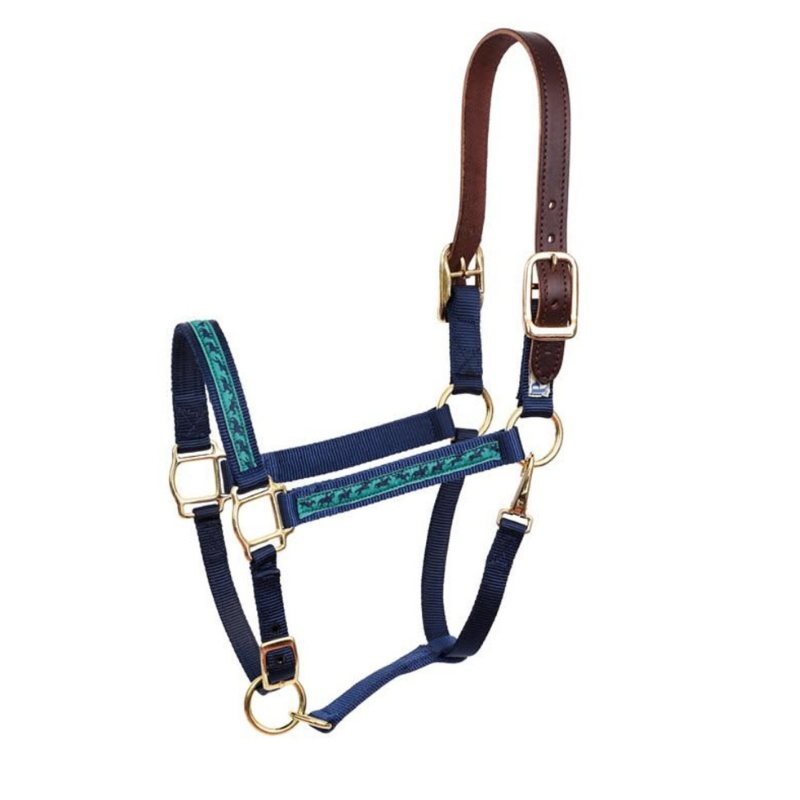 Perris Jumping Horses Ribbon Breakaway Halter