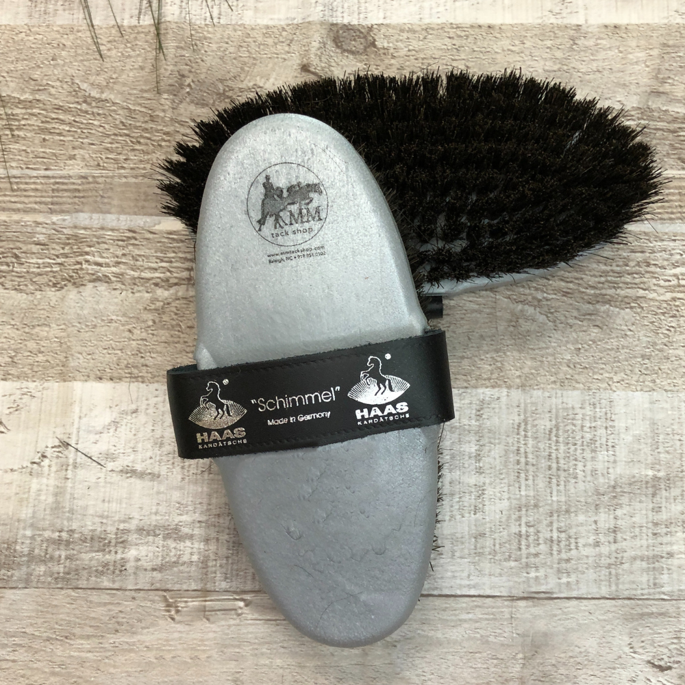 HAAS Schimmel (White Horse) Stiff Brush, M & M Logo