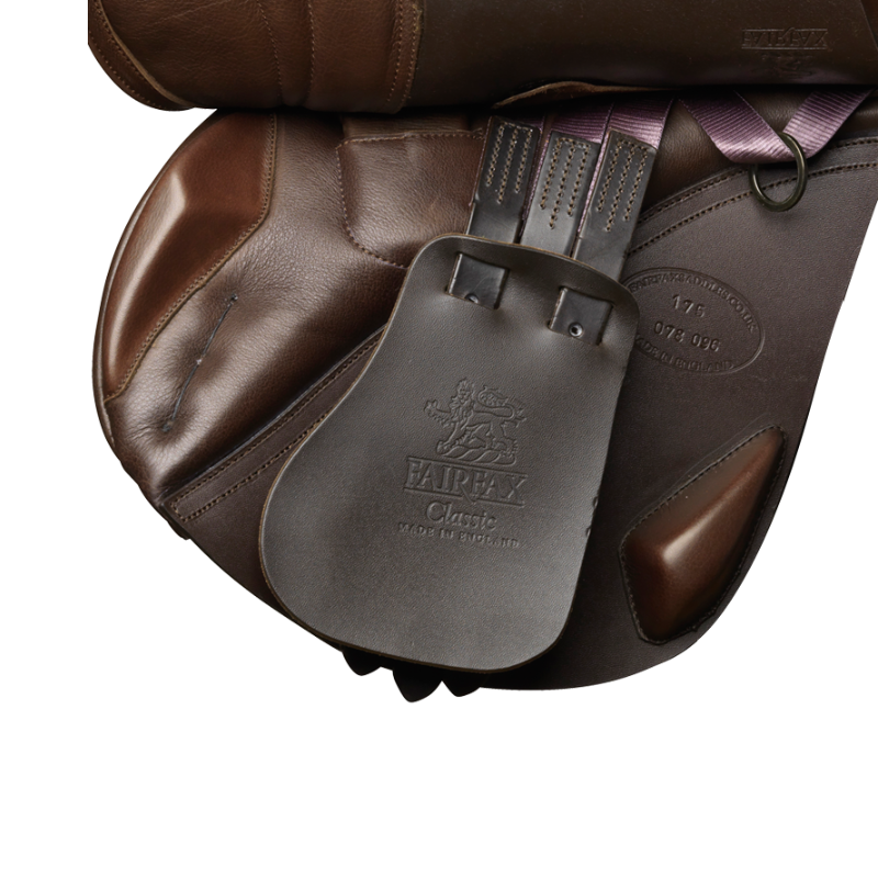 Fairfax Classic Jump Plain Flap Saddle