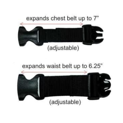 HIT-Air Advantage Buckle Strap Extenders