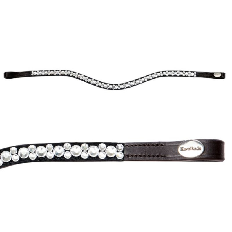 Kavalkade "Sparkle" Black Browband