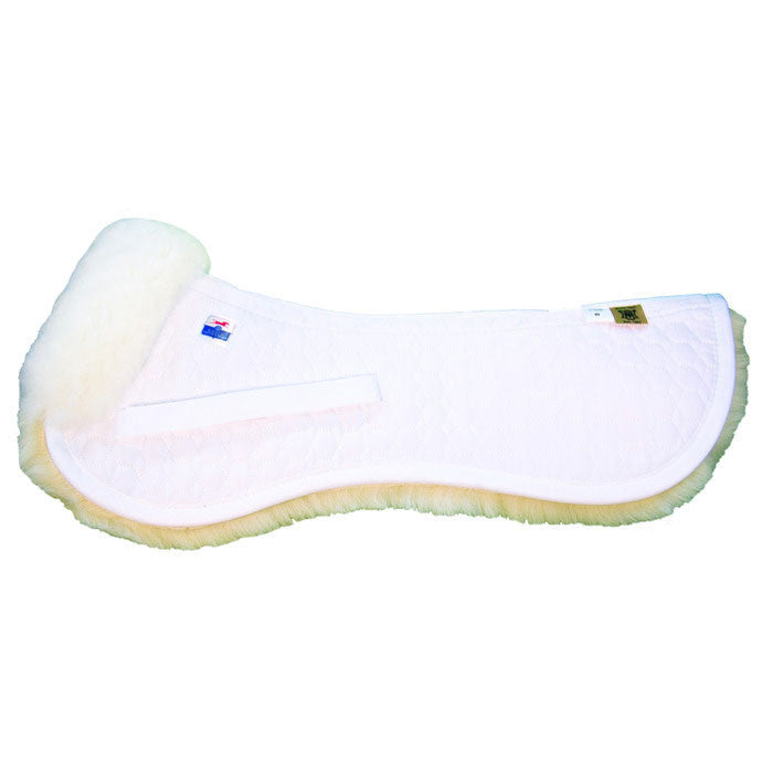 Mattes Gold Sheepskin Dressage Half Pad