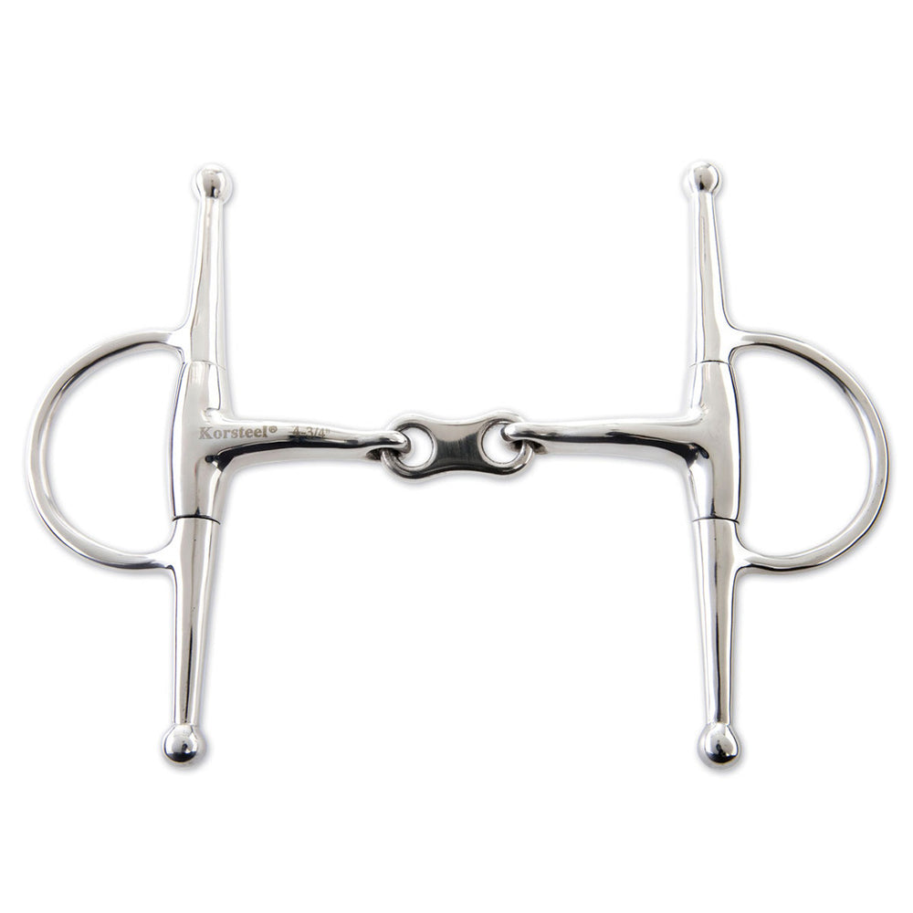 JP Korsteel French Link Full Cheek Snaffle Bit