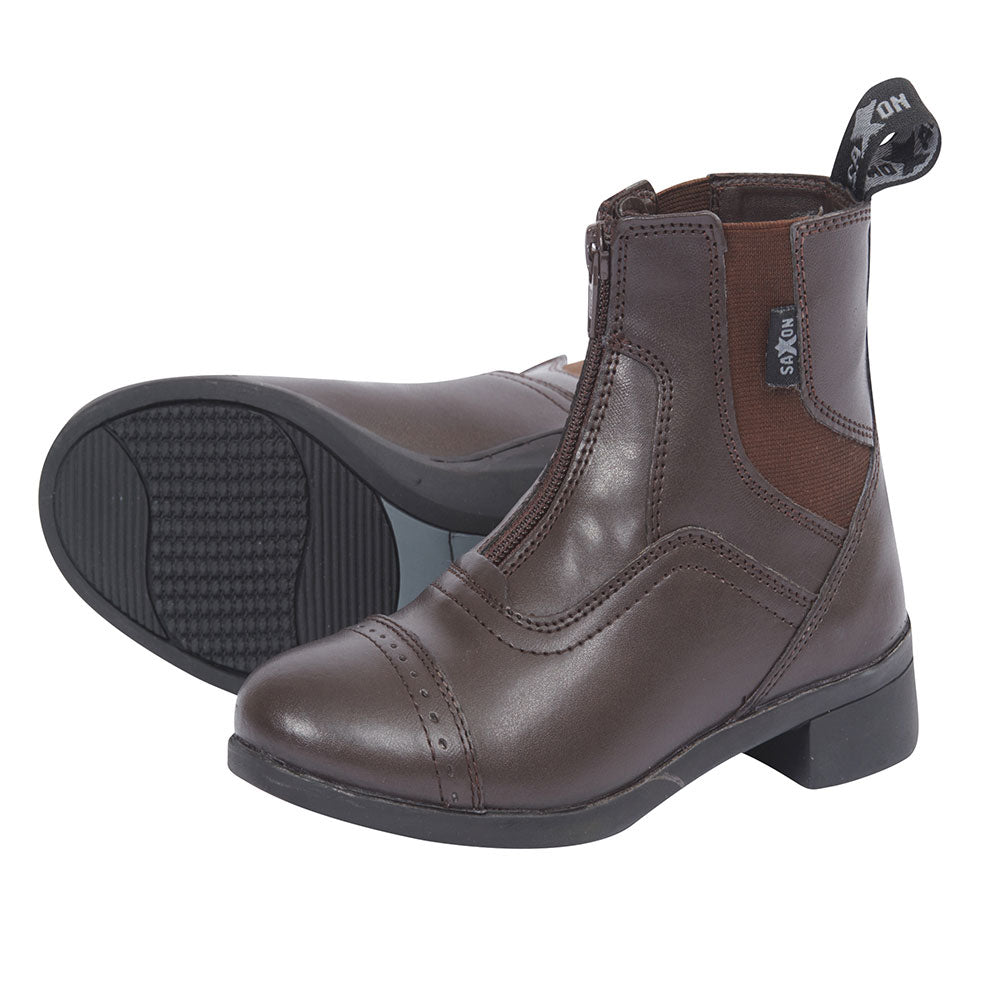 Saxon Syntovia Children's Zip Paddock Boots