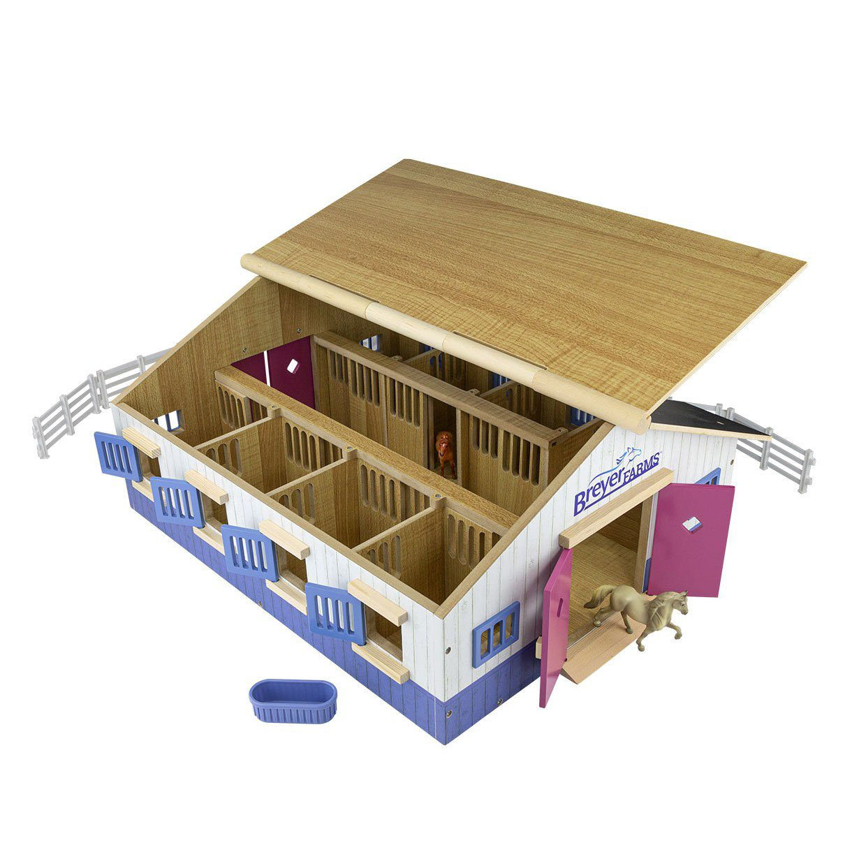 Breyer Farms Deluxe Wood Stable Playset