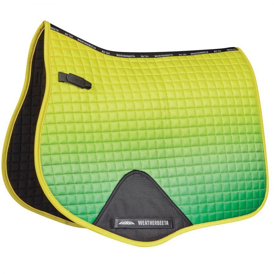 Weatherbeeta Prime Ombre AP Saddle Pad, Sunflower Field