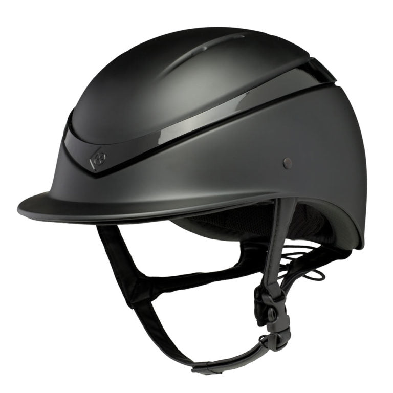 Charles Owen Luna Black Matte/Gloss Helmet