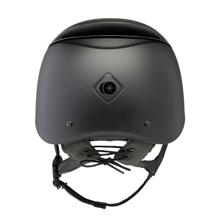 Charles Owen Luna Black Matte/Gloss Helmet